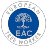 European tree worker in Duisburg